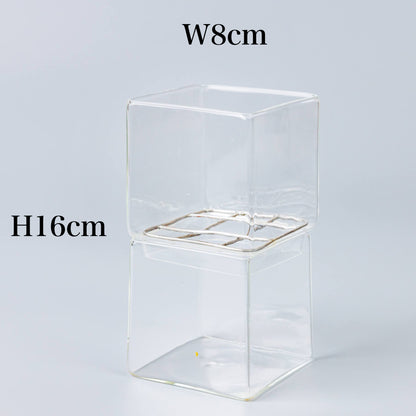 サボテンの水耕栽培の器