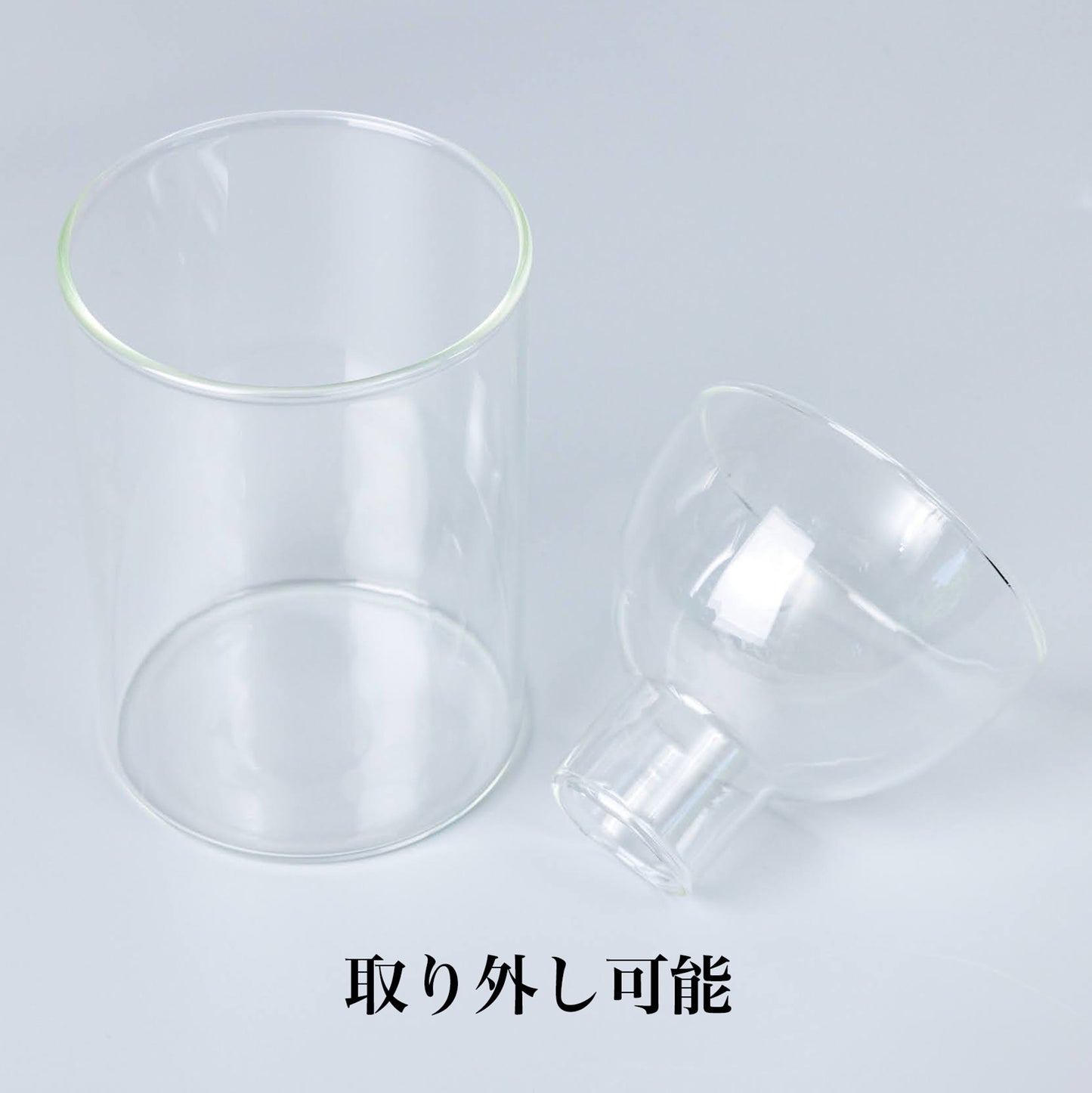 サボテンの水耕栽培用の器