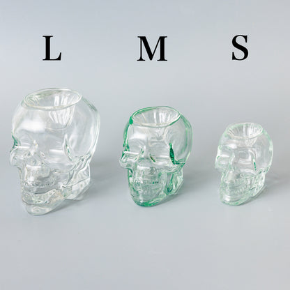 フラワーVase（髑髏）