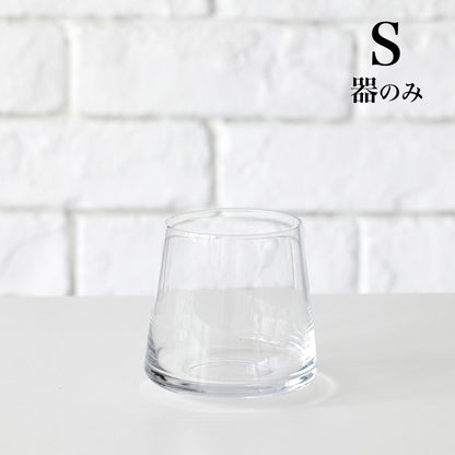 観葉植物の水耕栽培用の器