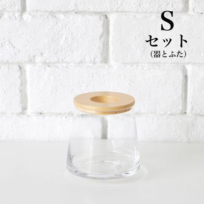 観葉植物の水耕栽培用の器